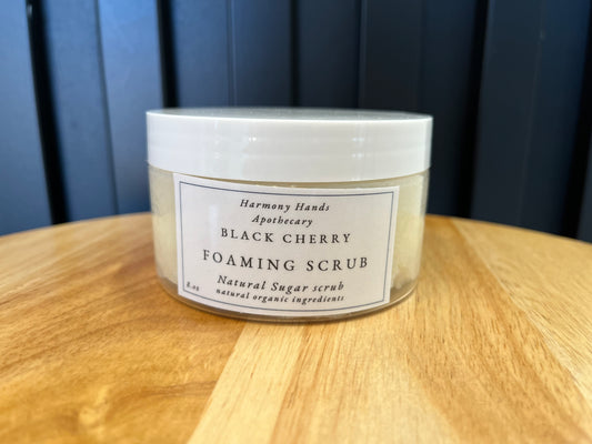 Foaming Sugar Scrub – Black Cherry
